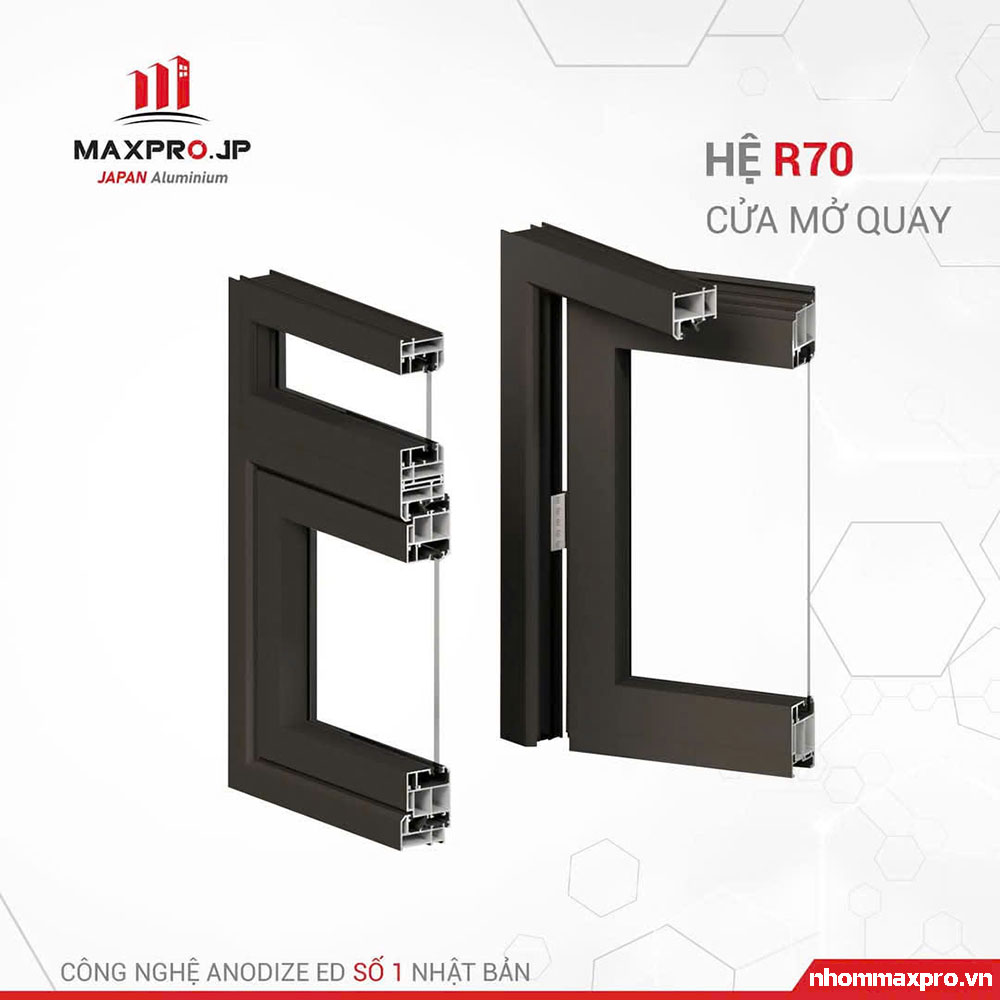 Nhôm MAXPRO Hệ 70